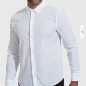 New True Classic Lightweight Dress Shirt White Medium